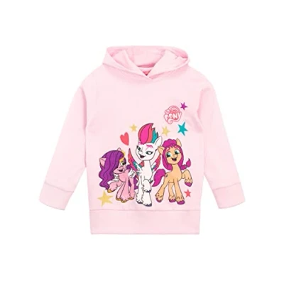 Image of My Little Pony Girls Sweatshirt Pink 9 10 Years