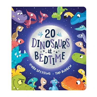 Image of Twenty dinosaurs at Bedtime: The super fun counting book with is now a board for ages 0 and up!