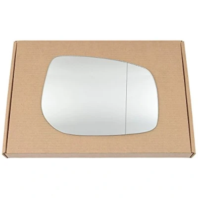 Image of Less4spares Wing Mirror Glass Right Compatible with Toyota Avensis 2006 2008 STICK ON Driver Off Side Blind Spot