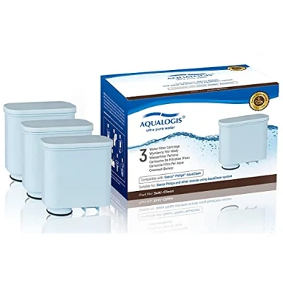 Image of Aqaulogis AL Clean Compatible Wate Filter with Philips Saeco Coffee Machine AquaClean CA6903/00 CA6903/10 CA6707 (3 Pack)
