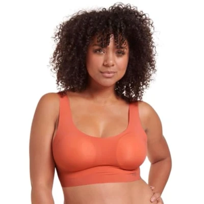 Image of Sloggi Women&#039;s Zero Feel Top EX Bustier, Watermelon, XS