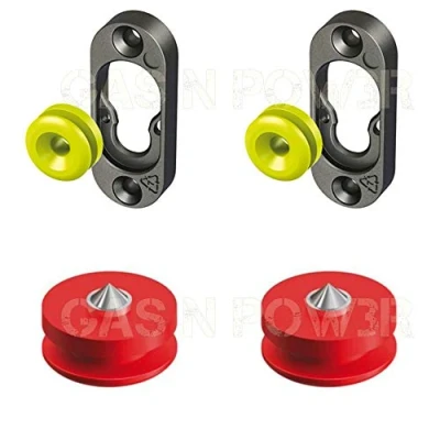 Image of Button Fix Type 1 Flush Bracket Marker Guide Kit Connecting Panels x2 + 2 Tool&#039;s