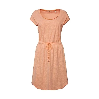 Image of ESPRIT Women&#039;s 053ee1e316 Dress, 820/Orange, L