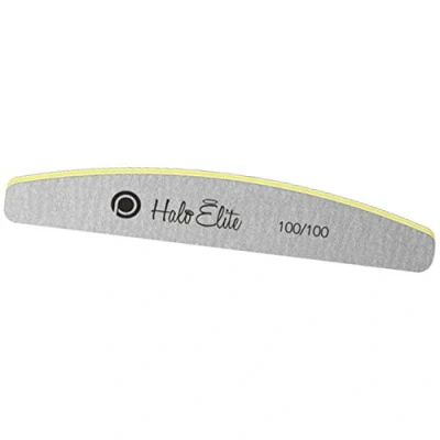 Image of Halo Elite Zebra Moon Nail Foam Files 100/100 Grit