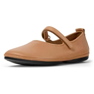 Image of Camper Right NINA Ankle strap ballet pumps, Women&#039;s, Size: 9, Nude Leather