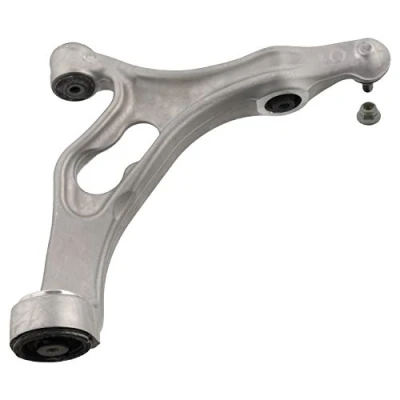Image of 95834105400, 95834105400S1 Suspension Arm FEBI BILSTEIN 45528 with bearings ball joint Front Axle Right, Lower Control Aluminium 20,7mm