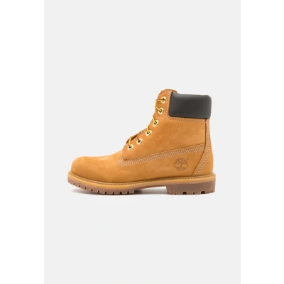 Image of Timberland Premium 6 INCH Laceup ankle boots, Women&#039;s, Size: 8, Wheat Nubuck