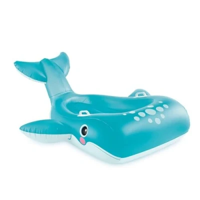 Image of Intex Blue Whale Ride On Slide, Uninflated Size: 168 cm x 140 (57567NP)