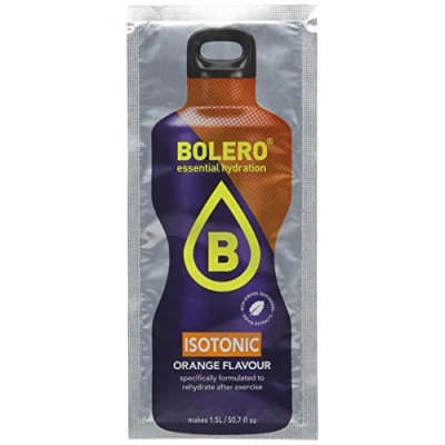 Image of Bolero Essential Hydration Sugar Free Fruit Drink Isotonic Orange 12 Sachets