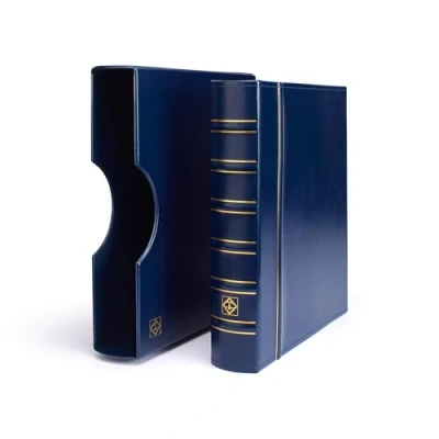Image of Leuchtturm,Ringbinder Grande, Classic Design Inc. Slipcase, Blue