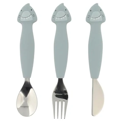 Image of Trixie Shark Cutlery Set