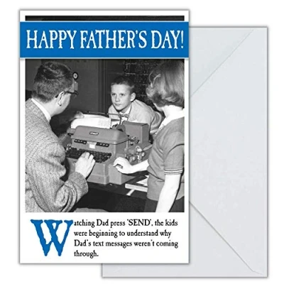 Image of Father&#039;s Day Card For Dad, Humorous Fathers Card, Cards, Funny Cards