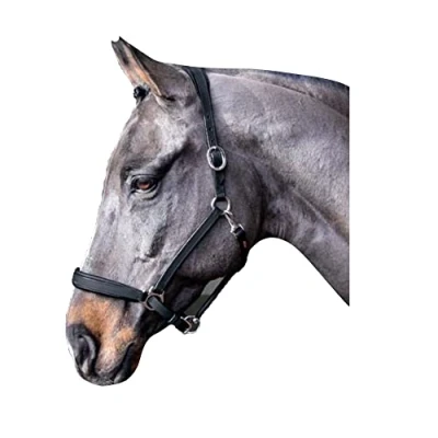 Image of John Whitaker Ready To Ride Headcollar Black: Full