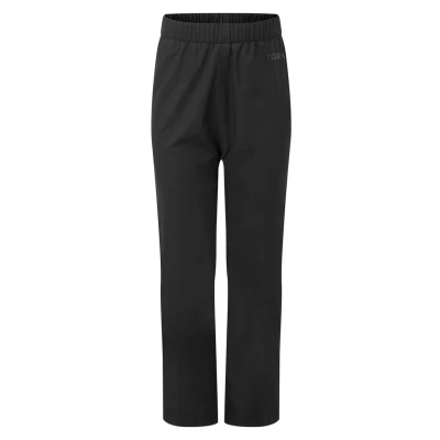 Image of TOG24 Childrens Unisex Hainworth Kids Waterproof Trousers Black Size 8 9Y