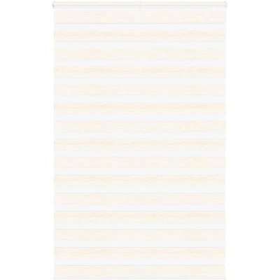 Image of vidaXL Zebra Blind Marble Beige 145x200 cm Fabric Width 140.9 Polyester