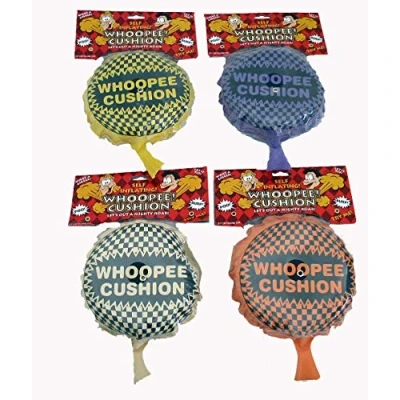 Image of 2 X Self Inflating Whoopee Cushion, 1 Piece Multi