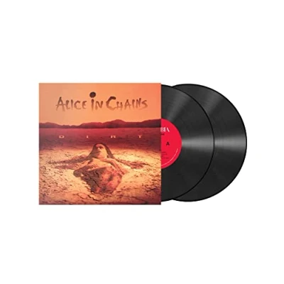 Image of Alice In Chains Dirt Yellow vinyl Retail Exclusive Edition 2022 UK 2 LP set 19439986771
