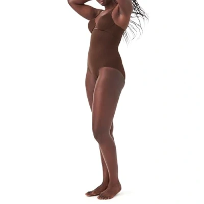 Image of Spanx Womens Higher Power Panties, Chestnut Brown, 4XL UK