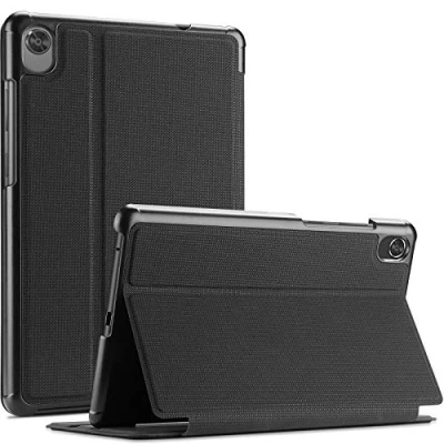 Image of ProCase for Lenovo Tab M8 3rd Gen 2022 / HD/Smart FHD 2019 Case, Slim Folio Protective Stand Case Smart Cover Black