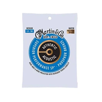 Image of Martin MA550 Authentic Acoustic SP Phosphor Bronze Medium( 13 56 )