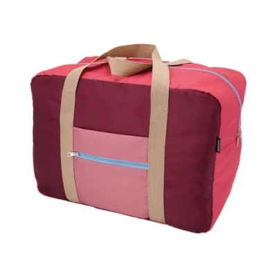 Image of Remember Ida Foldable Leisure Travel Bag, red