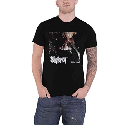 Image of Slipknot T Shirt Pulling Teeth Band Logo Official Mens Black XL