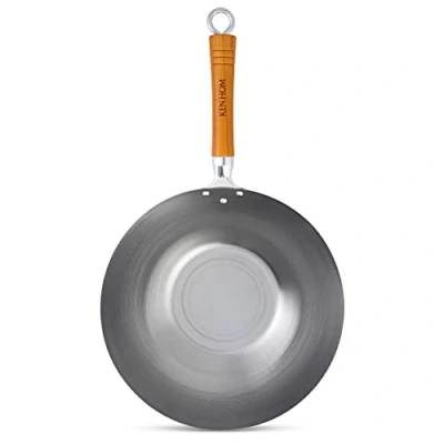 Image of Ken Hom Classic 32cm Carbon Steel Wok