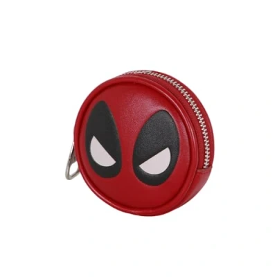 Image of Deadpool Chibi Cookie Coin Purse, Red, 8.7 x cm