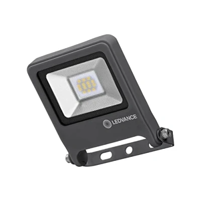 Image of Floodlight LED: for wall, ENDURA© FLOOD Warm White / 10 W, 220…240 V, beam angle [calc.]: 120, White, 3000 K, body material aluminum, /, 1 pack