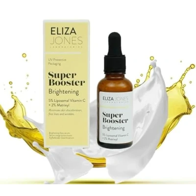 Image of Eliza Jones Laboratories Face Serum, Neck Serum (Super Booster Brightening with Vitamic C, 30 ml)