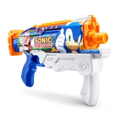 Image of XSHOT Water Fast Fill Skins Sonic The Hedgehog Hyperload Blaster, Summer Outdoor Pool Toy by ZURU