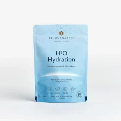 Image of Rejuvenated H3O Hydration Hyaluronic Acid &amp; Resveratrol Drink for Skin Body (30 Servings)