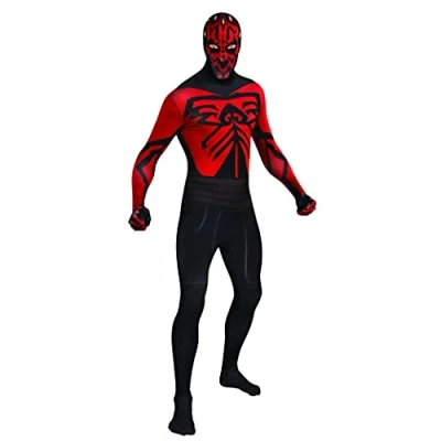 Image of Rubie&#039;s Official Star Wars Darth Maul 2nd Skin, Adult Costume X Large