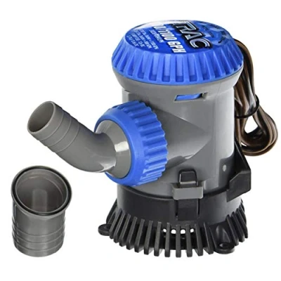 Image of Trac Outdoors 800/1100 GPH Bilge Pump Ideal for All Watercraft Designed Easy Installation and Retrofitting (69301)