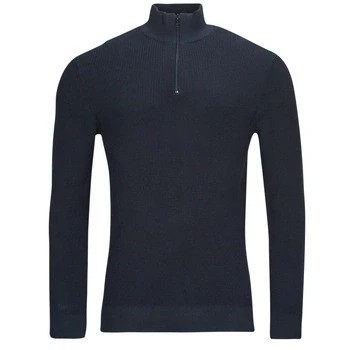 Image of Esprit zip troyer men&#039;s Sweater in Marine