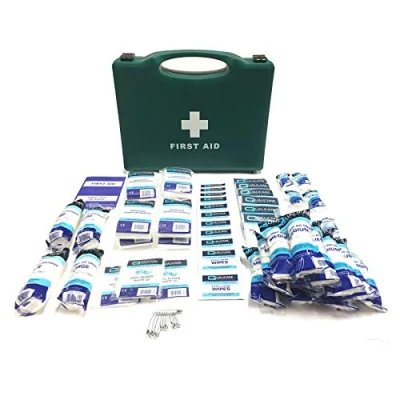 Image of QUALICARE HSE Compliant Quality 1 50 Person Large Work Essential First AID KIT
