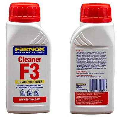Image of Fernox F3 Cleaner 265ml 62455 (liquid) pH Neutral Central Heating and Water Underfloor With Kudos Tradings UK Next Working Day Prime delivery
