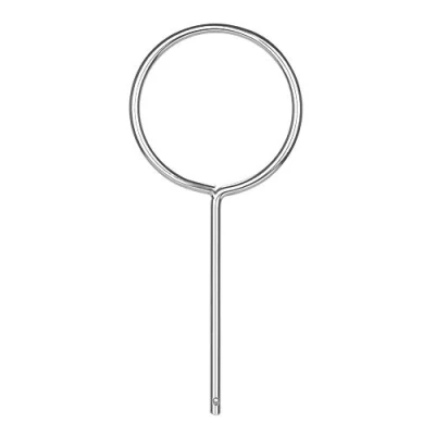 Image of StonyLab Support Retort Ring, Chrome Plated Lab Ring Closed Extension in O.D. 120 mm I.D. 105 for Laboratory Experiment, Sturdy Corrosion Resistant