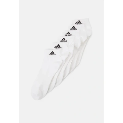 Image of adidas Performance Ankle Unisex 6 PACK Sports socks, Size: 11 12.5, White/black
