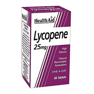 Image of HealthAid Lycopene 25mg 30 Tablets