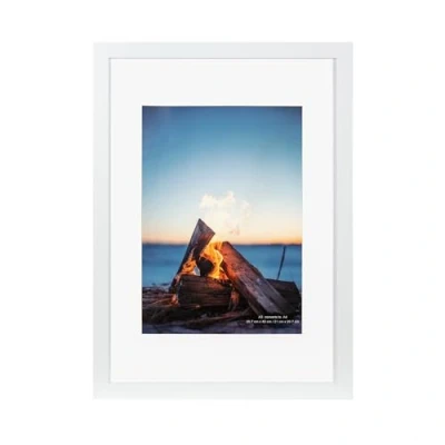 Image of Scholar Tree White A3 Photo Frames, Wooden Picture Frames with Mount for A4 Frame, Wall Mountable…