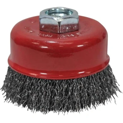 Image of Faithfull WBC80 Wire Cup Brush 80 x M14 2 / 0.30mm