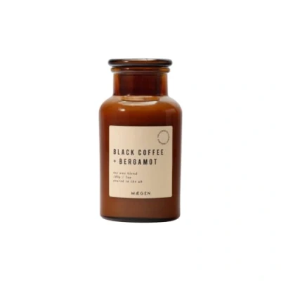 Image of WXY Maegen Alchemist 9oz Candle in a Jar Black Coffee &amp; Bergamot