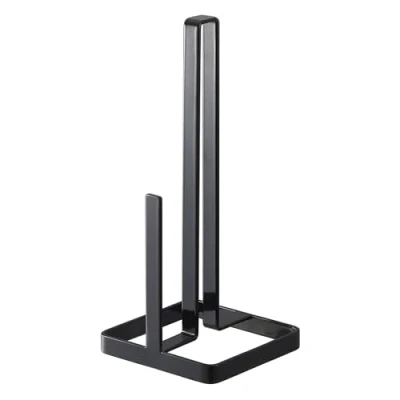 Image of Yamazaki Kitchen Roll Holder Tower Black
