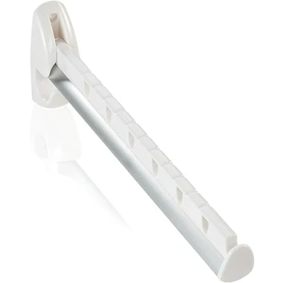 Image of Leifheit Clothes Rail Airette, Fold Away Hanger, Airer, For Inside or Out, 31 cm, Holds 7 Hangers