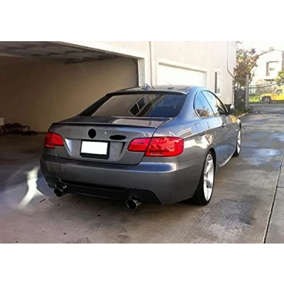 Image of Fits For BMW E92 E93 3 Series Coupe Rear Boot Trunk Spoiler Lip Wing Sport Trim