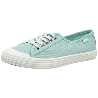 Image of Rocket Dog Women&#039;s Chowchow Slip On Trainers, Salty Mint, 3 UK