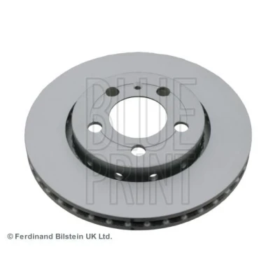 Image of 8L0615601, 8N0615601B Brake disc BLUE PRINT ADV184367 Rear Axle 256mm 22mm 5 Hole 100mm Externally Vented Coated VOLKSWAGEN: Golf 4, Bora Saloon