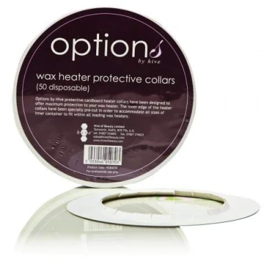 Image of Hive Of Beauty Options Wax Heater Protective Collars (50 disposable)