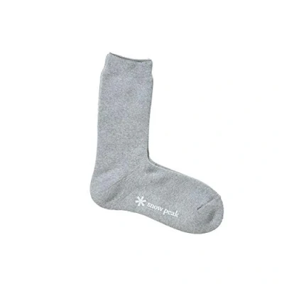 Image of Snow Peak Unisex Full Pile Sox Long, Beige, M UK